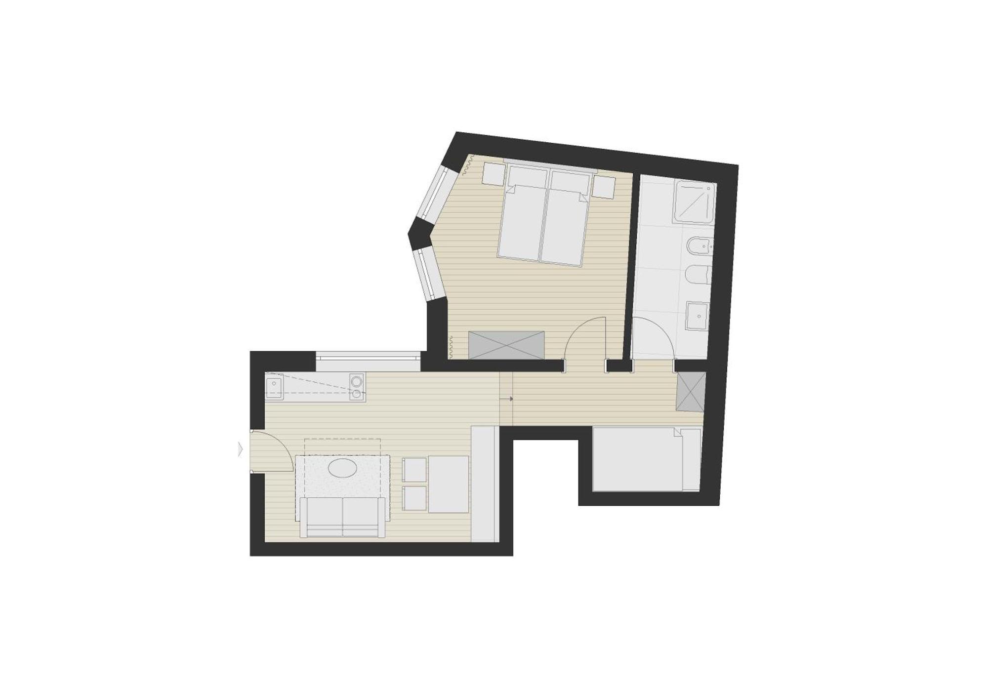 Eden Apartments Сиуси Стая снимка